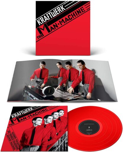 KRAFTWERK : THE MAN MACHINE (1LP RED + BOOKLET) - Imagen 2