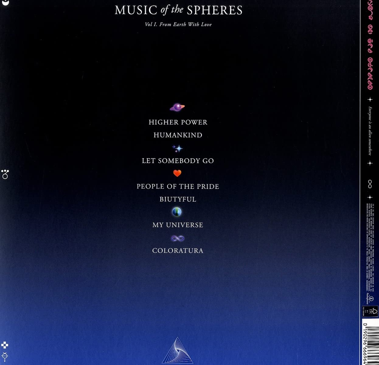 COLDPLAY : MUSIC OF THE SPHERES (VINILO) - Harrisons Records