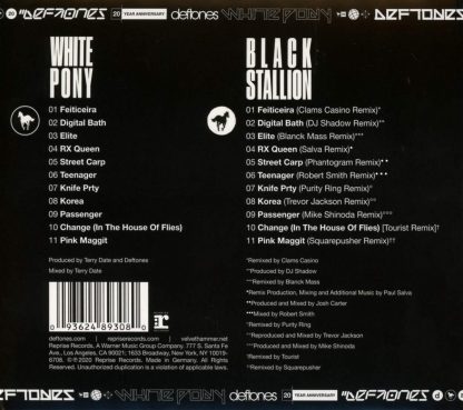 DEFTONES : WHITE PONY 20TH ANNIVERSARY DELUXE EDITION (2 CD) - Imagen 2