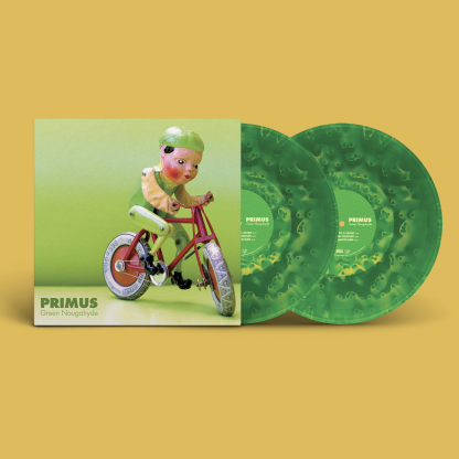 PRIMUS : GREEN NAUGAHYDE (GHOSTLY GREEN 2 LP) CYBER