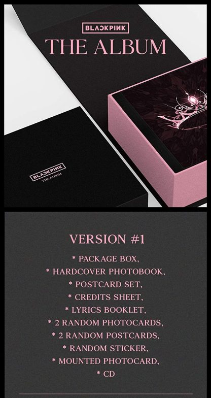 BLACKPINK : THE ALBUM  (CD BOX) 1ST ALBUM - Imagen 2