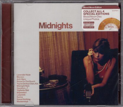 TAYLOR SWIFT : MIDNIGHTS (CD)