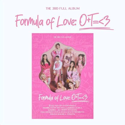 TWICE : FORMULA OF LOVE (EXPLOSION VERSION) CD KPOP