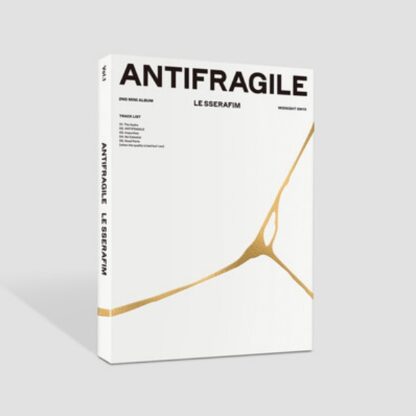 LE SSERAFIM : ANTIFRAGILE (MIDNIGHT ONYX) CD KPOP
