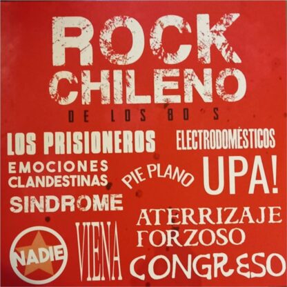 ROCK CHILENO DE LOS 80S (VINILO DOBLE) 2LP