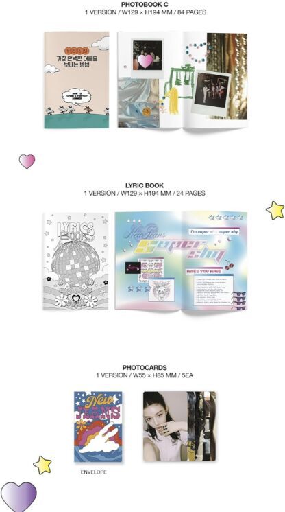 NEWJEANS / GET UP (THE POWERPUFF GIRLS X NJ BOX VER. A) K-POP - Imagen 3