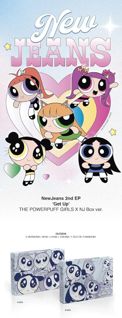 NEWJEANS / GET UP (THE POWERPUFF GIRLS X NJ BOX VER. A) K-POP - Imagen 5