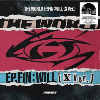 ATEEZ : The World Ep.Fin : Will (X Ver.) VINILO + 7"
