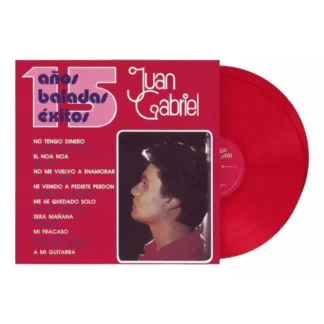 VINILO JUAN GABRIEL : 15 AÑOS BALADAS EXITOS (2LP)