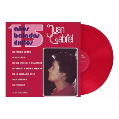 VINILO JUAN GABRIEL : 15 AÑOS BALADAS EXITOS (2LP)