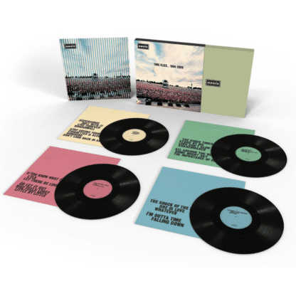 NUEVA PREVENTA BOX VINILO OASIS : TIME FLIES (4LP BLACK) entregas el 4 de Julio