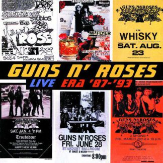 VINILO GUNS N' ROSES – LIVE ERA '87–'93 (4LP COLLECTION)