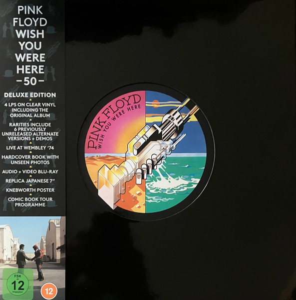 BOX PINK FLOYD : WISH YOU WERE HERE (50TH ANNIVERSARY DELUXE) 4LP+
