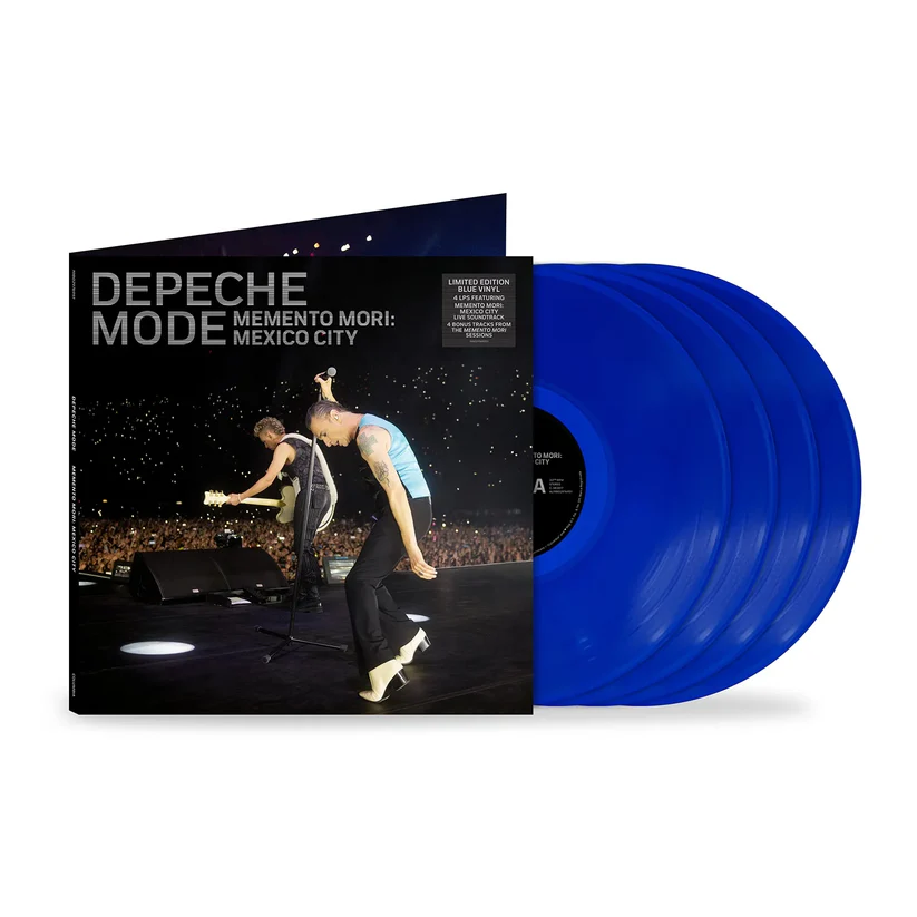 memento森 廃盤「D.I.P」 VINILO DEPECHE MODE : MEMENTO MORI MEXICO CITY (4LP BLUE VINYL