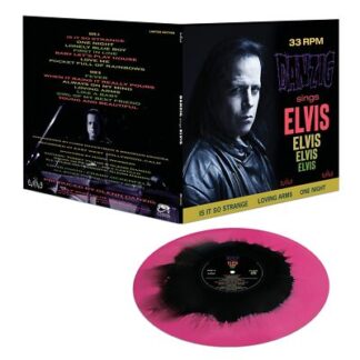 VINILO DANZIG : SINGS ELVIS (PINK & BLACK HAZE VINYL)