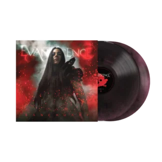VINILO EVANESCENCE : SANCTUARY (DEEP PURPLE & BLACK MARBLE VINYL/2LP) PREVENTA